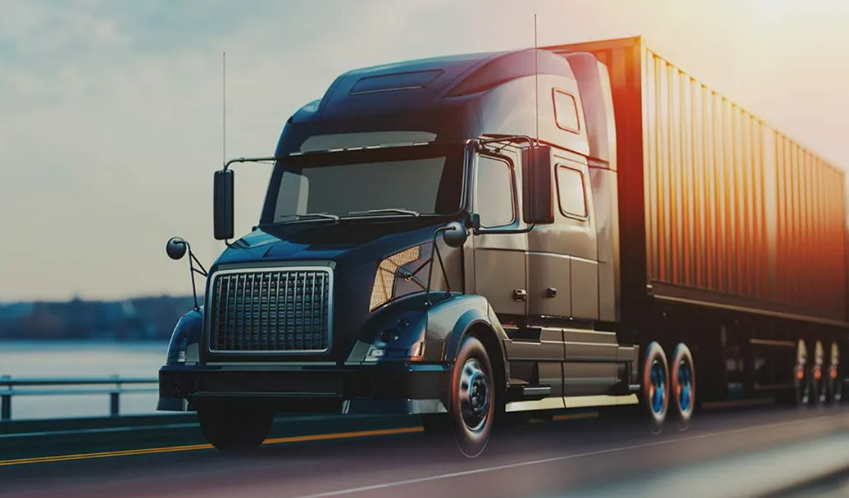 A fleet of trucks covered by comprehensive trucking insurance from Insurance Company Dublin Ohio